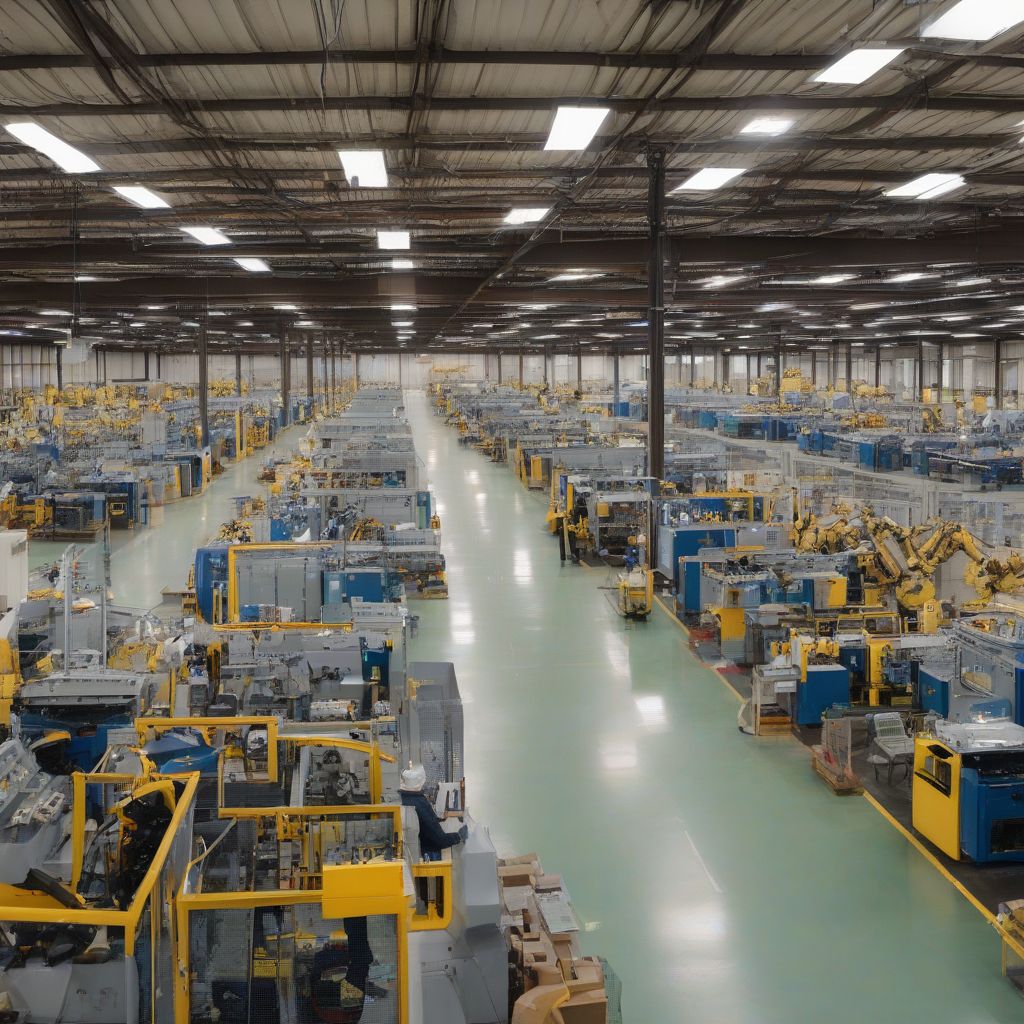 Modern Electrical Equipment Manufacturing Facility